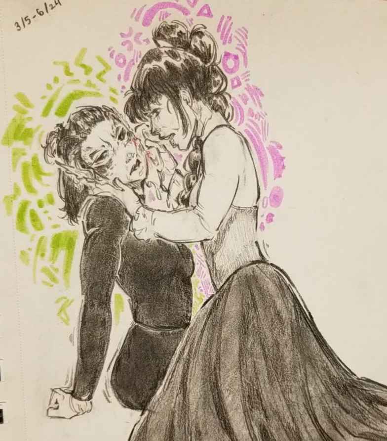 Laezel Shadowheart by aTiredWitch on DeviantArt