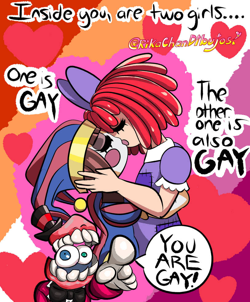 Pomni x Ragatha by RikaChanDibujos on DeviantArt