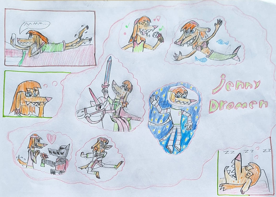 Failie Comic De Dog Familie Comics:Jenny Dromen by MikedeGoede1996 on DeviantArt