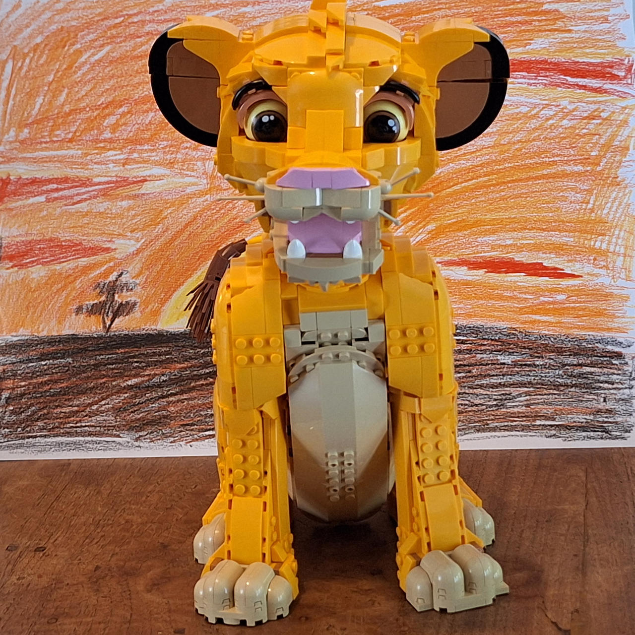 Simba91 LEGO Disney Simba The Lion Prince by MikedeGoede1996 on DeviantArt