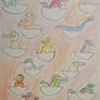 Paas Dieren Eiren/Easte Animal Eggs
