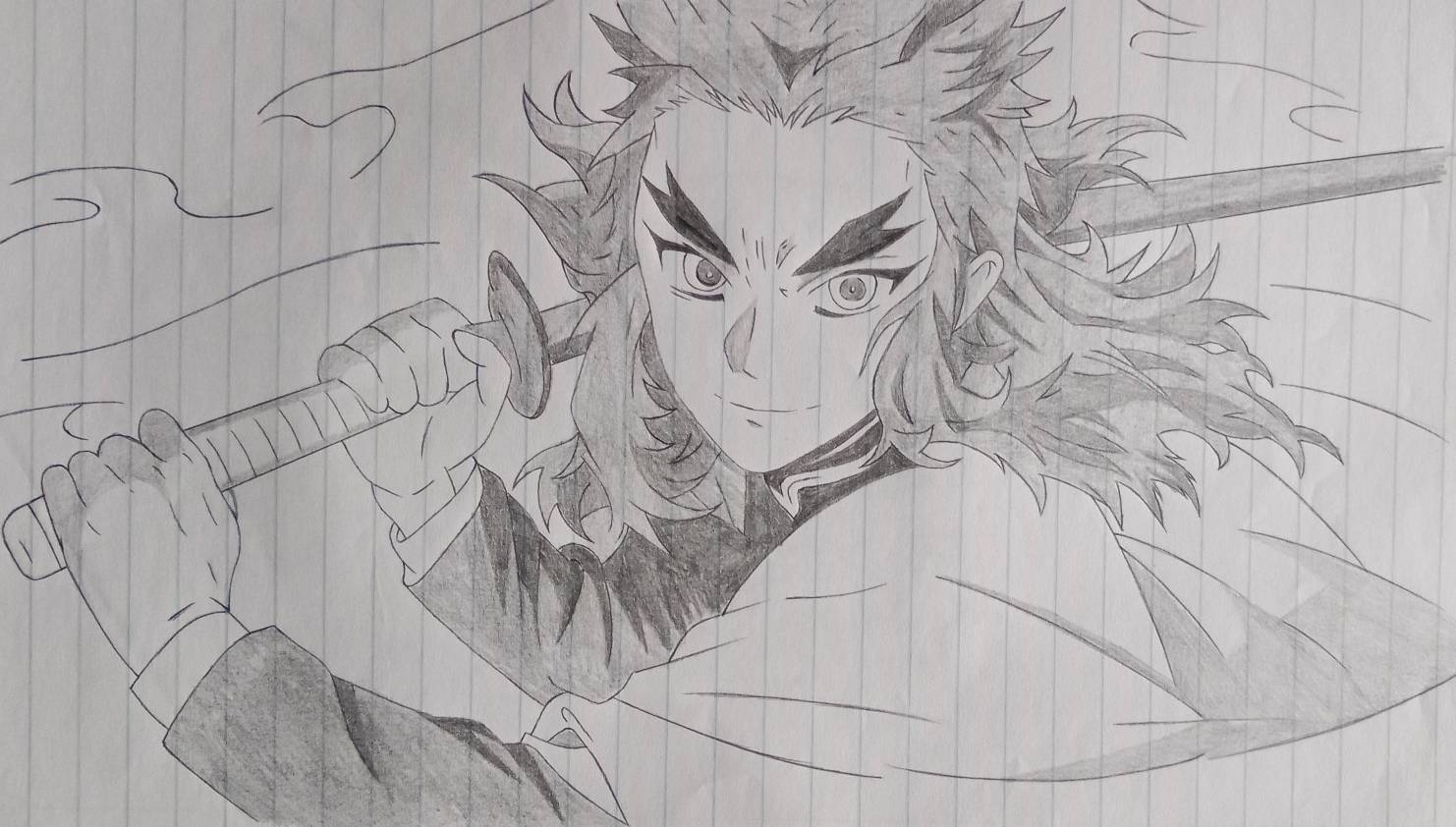 Drawing RENGOKU  TANJIRO [Kimetsu no Yaiba] 