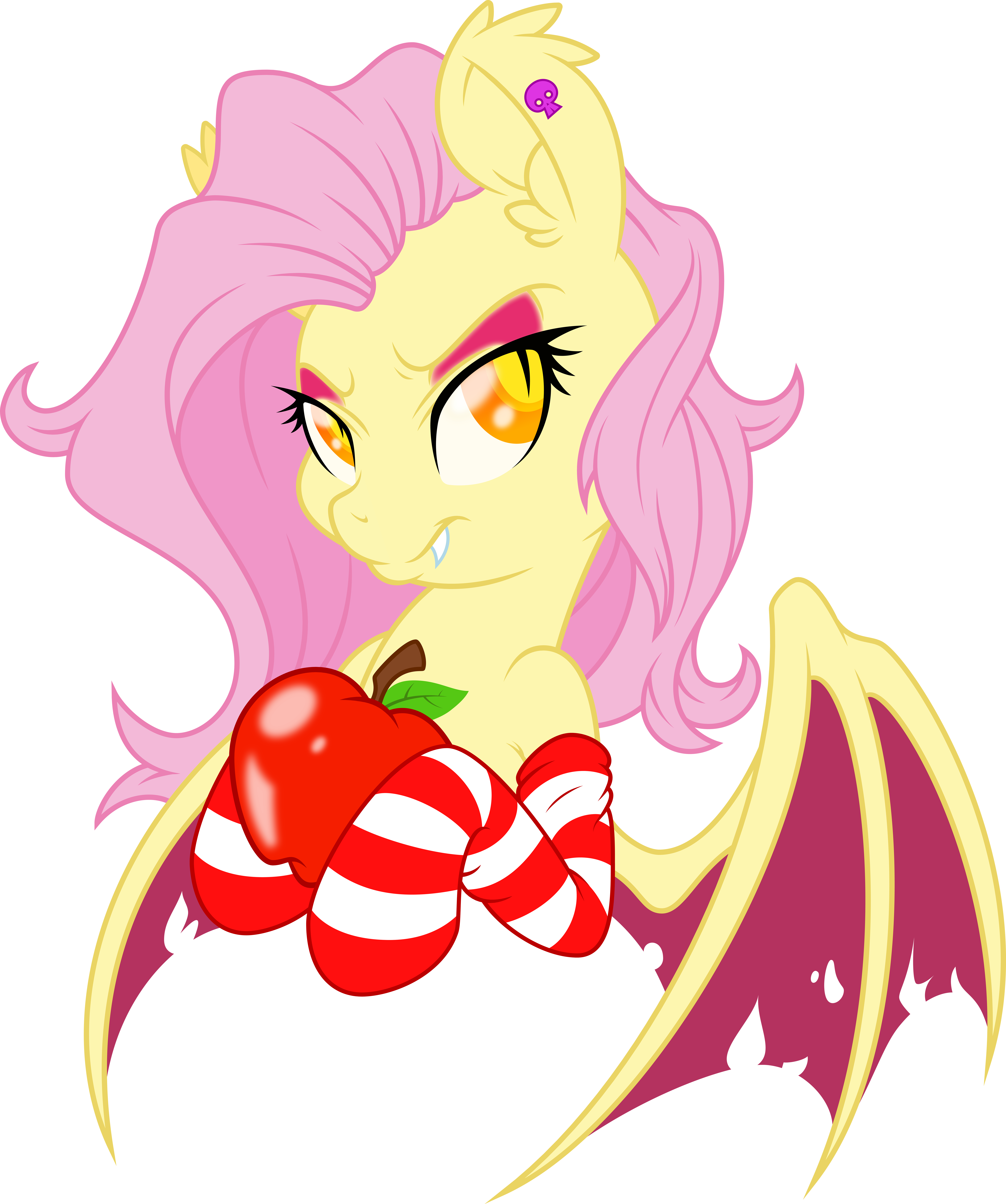 Flutterbat Deviantart Front Flutterbat by GlitchKing123 on DeviantArt