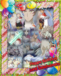 Happy Birthday Lord Sesshomaru by LadySesshy