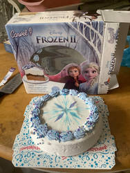 Frozen II: Ice Cream Cake