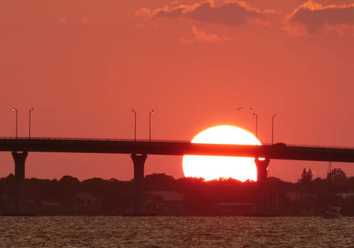 Sun Under Bridge