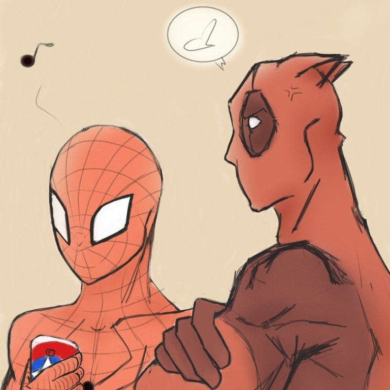 Spiderman x deadpool
