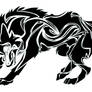 Tribal Wolf Art