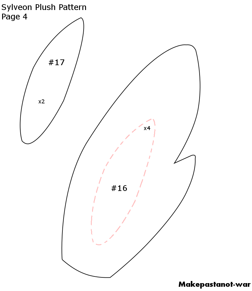 Sylveon Plush Pattern Page 4 by MakePastaNot-War on DeviantArt sylveon-plush-pattern-page-4-by-makepastanot-war-on-deviantart