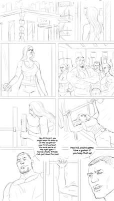 The Gym Conquerer - Page 1 | Commission