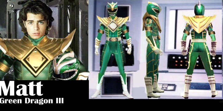 Joey Lawrence As Matthew Cook Green-Ranger III by PowerRangersWhatif on ...