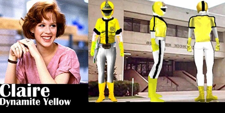 Molly Ringwald As Claire Standish As Dynamite Yell by ...