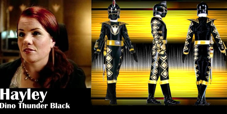 Power Rangers Hailey Ismay Johnston As Hayley Ziktor Dinothunde Black by PowerRangersWhatif ...