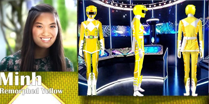 Charlie Kersh as Minh Kwan yellow remorphed by PowerRangersWhatif on ...