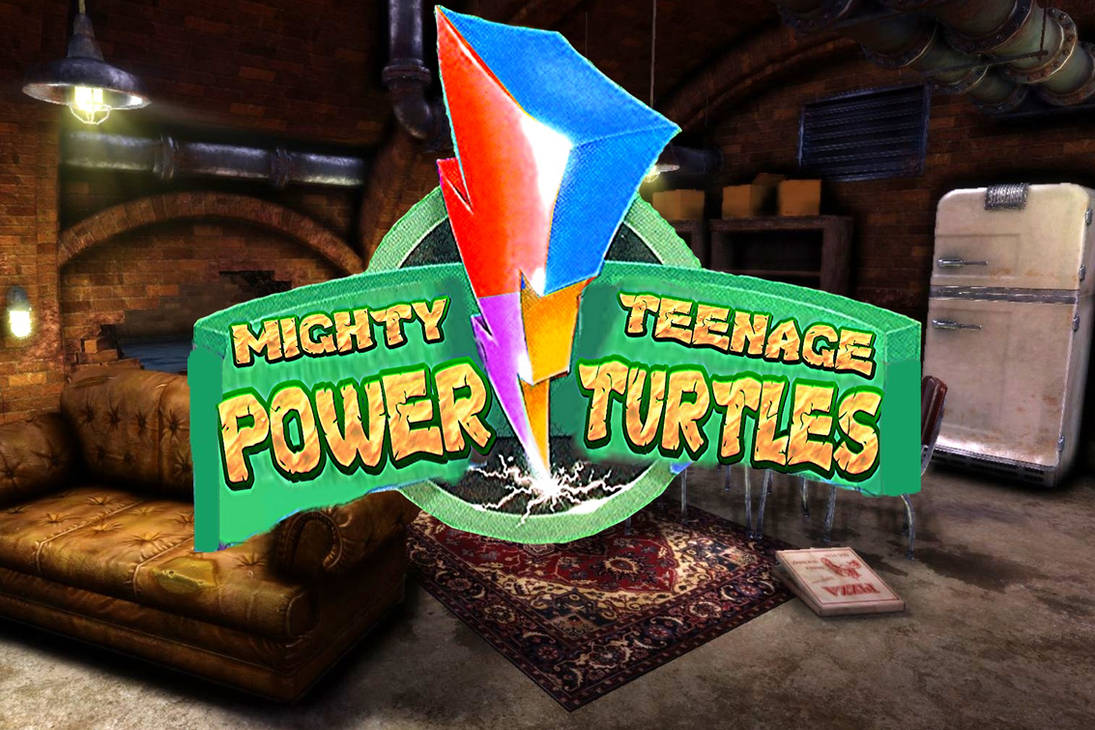 Pro Pac Power Turtle mighty teenage Power Turtles Logo 1 by PowerRangersWhatif on DeviantArt
