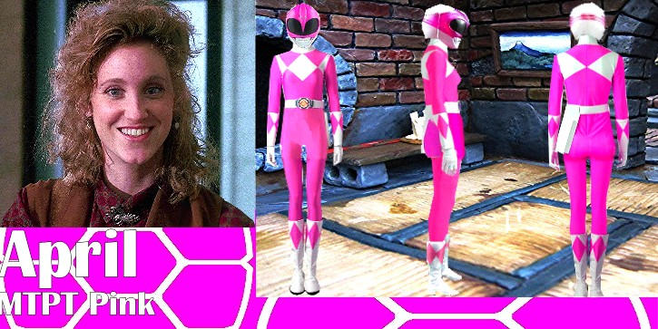 Pink Rudith Judith Hoag As April o'neil MTPT Pink by PowerRangersWhatif on DeviantArt