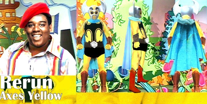Who Is Rerun Fred Berry As Freddie 'Rerun' Stubbs Axes Yellow by PowerRangersWhatif ...