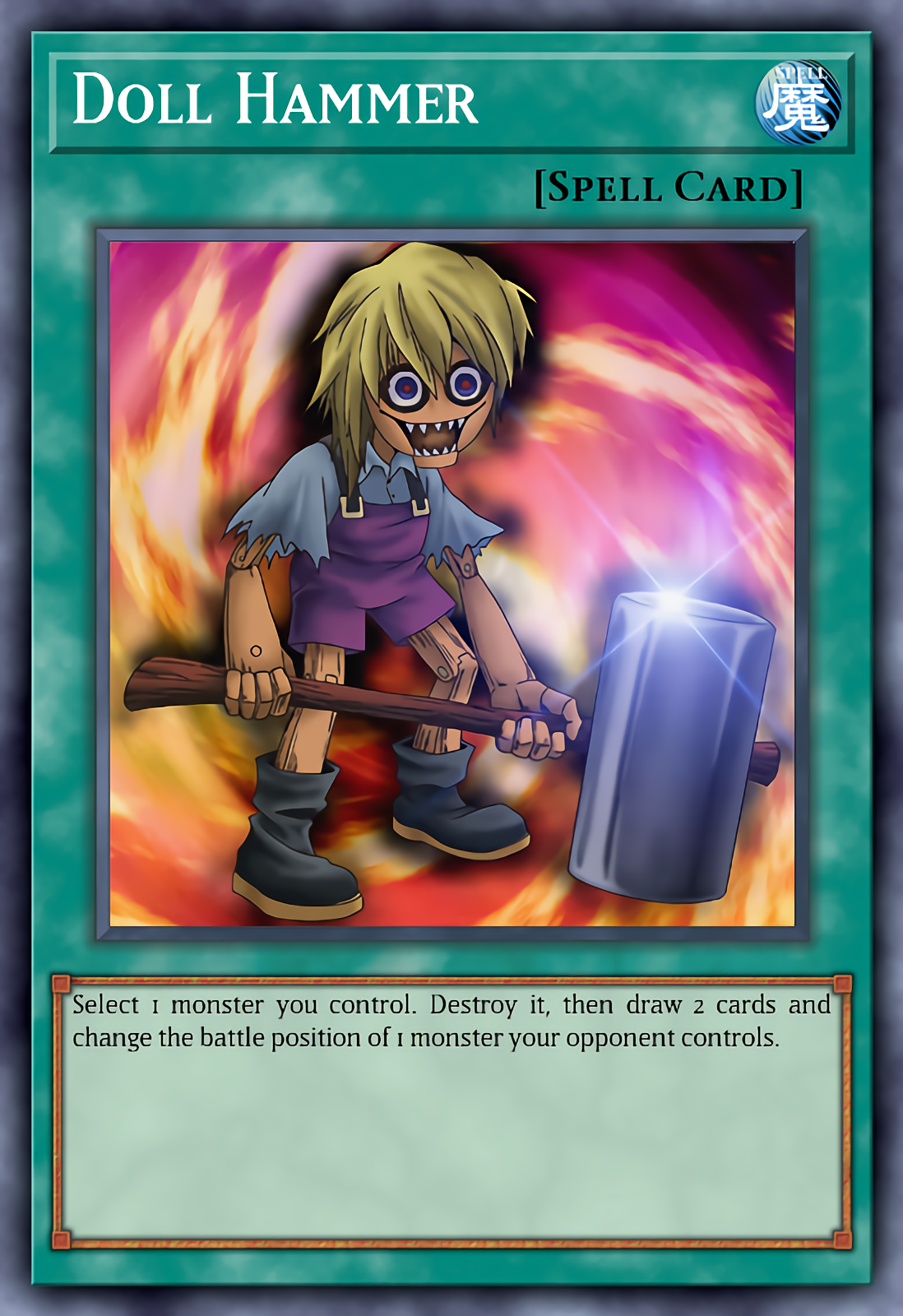 Doll Hammer (Yu-gi-oh Anime Card) by MuriloNeckel on DeviantArt Doll Hammer (Yu-gi-oh Anime Card) by MuriloNeckel on DeviantArt