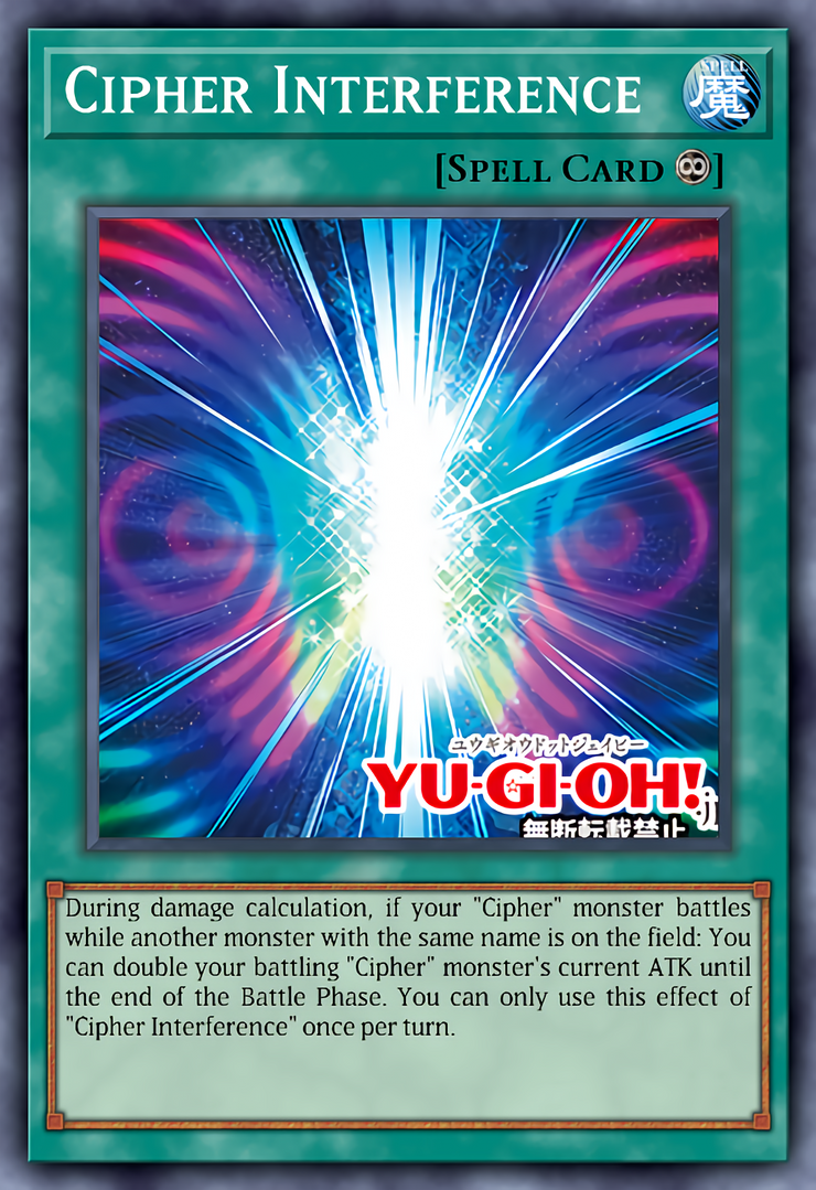 Cipher Interference (Yugioh/Yu-Gi-Oh! Card ocg/tcg by MuriloNeckel on ...