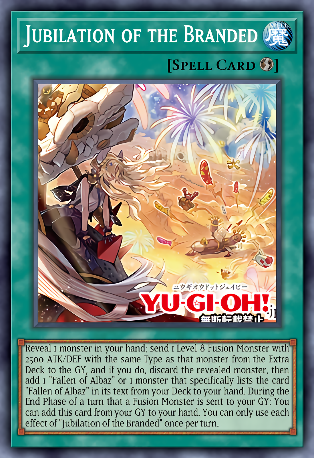 branded yugioh cards Yu-Gi-Oh! Lost - SDAZ-EN020 - Common You can target 1 Branded Continuous Spell/Trap in your GY Konami Original Yu-Gi-Oh! Branded Cards