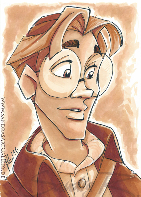 Inkvember XIX - Milo James Thatch