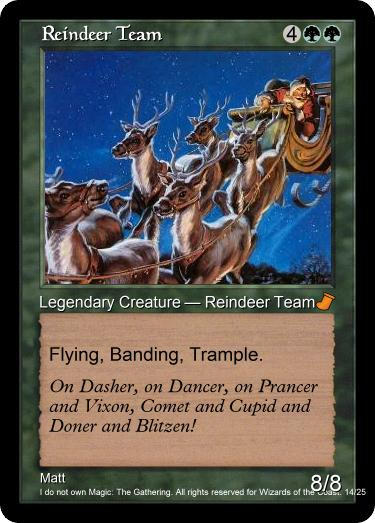 Reindeer Rng Reindeer Team by wolfclan14 on DeviantArt