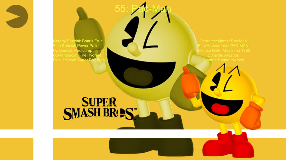 Super Smash Bros. Character Spotlight: Pac-Man by GamingLegend4ever on ...