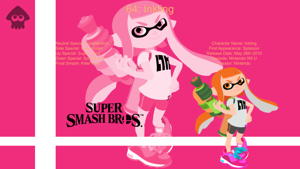 Super Smash Bros. Character Spotlight: Inkling by GamingLegend4ever on ...