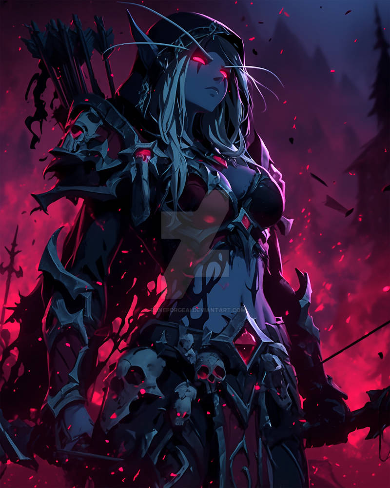 Sylvanas Windrunner by Runeforgeai on DeviantArt