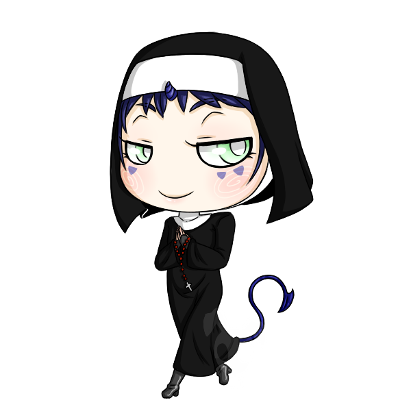 Halloween Chibis: Dark Nun