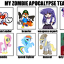 My Zombie Apocalypse Team