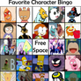My Favorite Characters Bingo