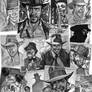 Indiana Jones Sketch Cards