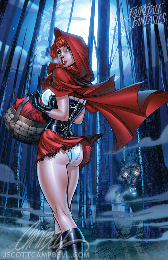 Not so little Red Riding Hood by J-Scott-Campbell