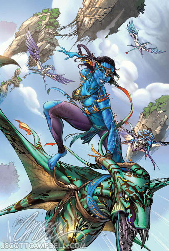 AVATAR comic book art