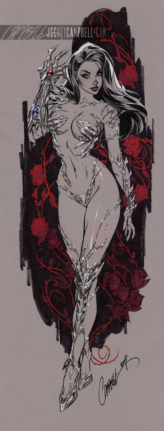 WitchBlade TALL by J-Scott-Campbell