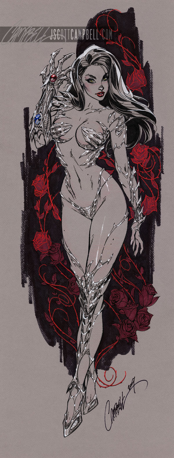 WitchBlade TALL by J-Scott-Campbell