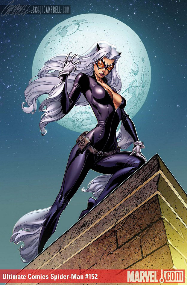 Ult. Spider-Man Black Cat