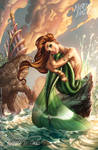 The Little Mermaid FTF 2012 by J-Scott-Campbell