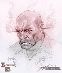 Breaking Bad's Hank angry!