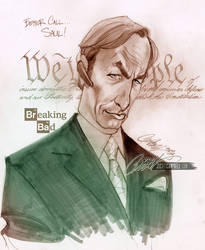 Better Call Saul Breaking Bad by J-Scott-Campbell