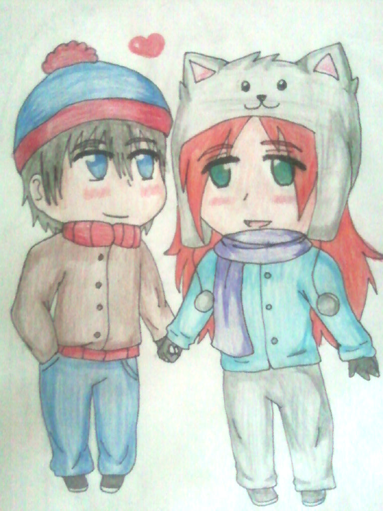 .:Commission:.South Park: Stan x Samantha