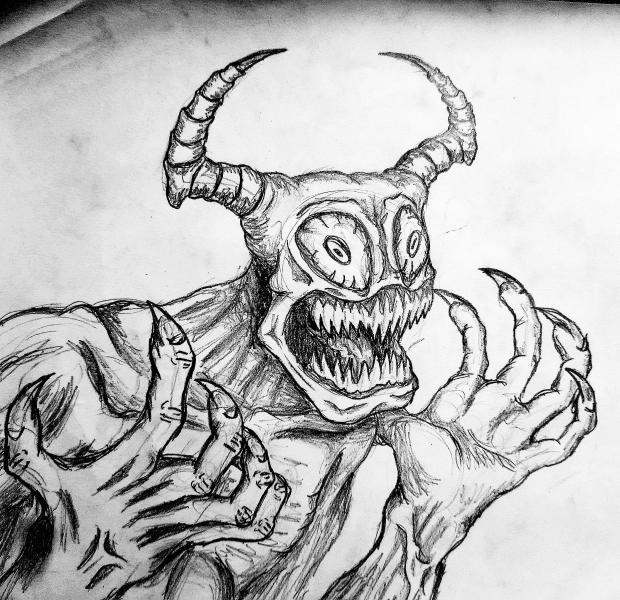 Raging Demon by DeerBoiguy on DeviantArt