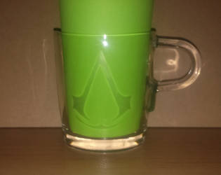 Etched Glass Mugs: Assassin's Creed