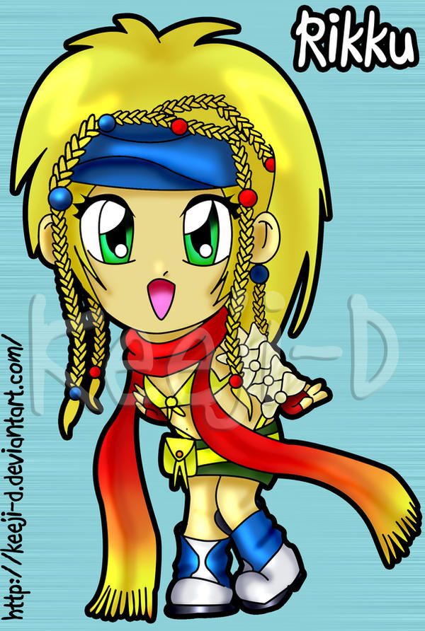 Ricky Rtc Chibi Chibi Rikku by Keeji-d on DeviantArt
