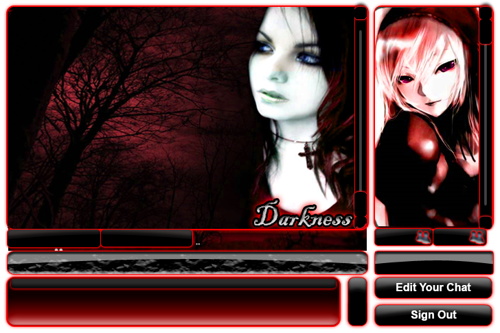 Goth Chat Background Red Gothic Mike Chat Background by MikeDarko on DeviantArt