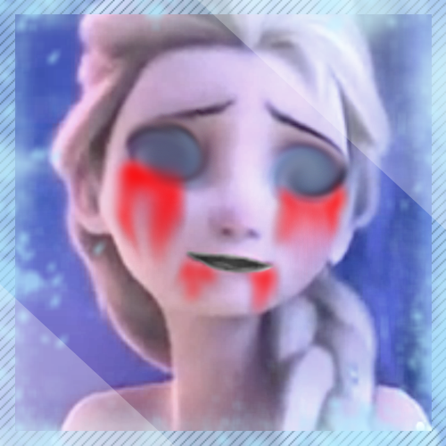 Misc: Frozen *Custom* Elsa Dead Skype avatar