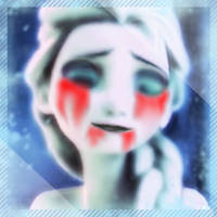 Misc: Frozen *Custom* Elsa Ghost Skype avatar