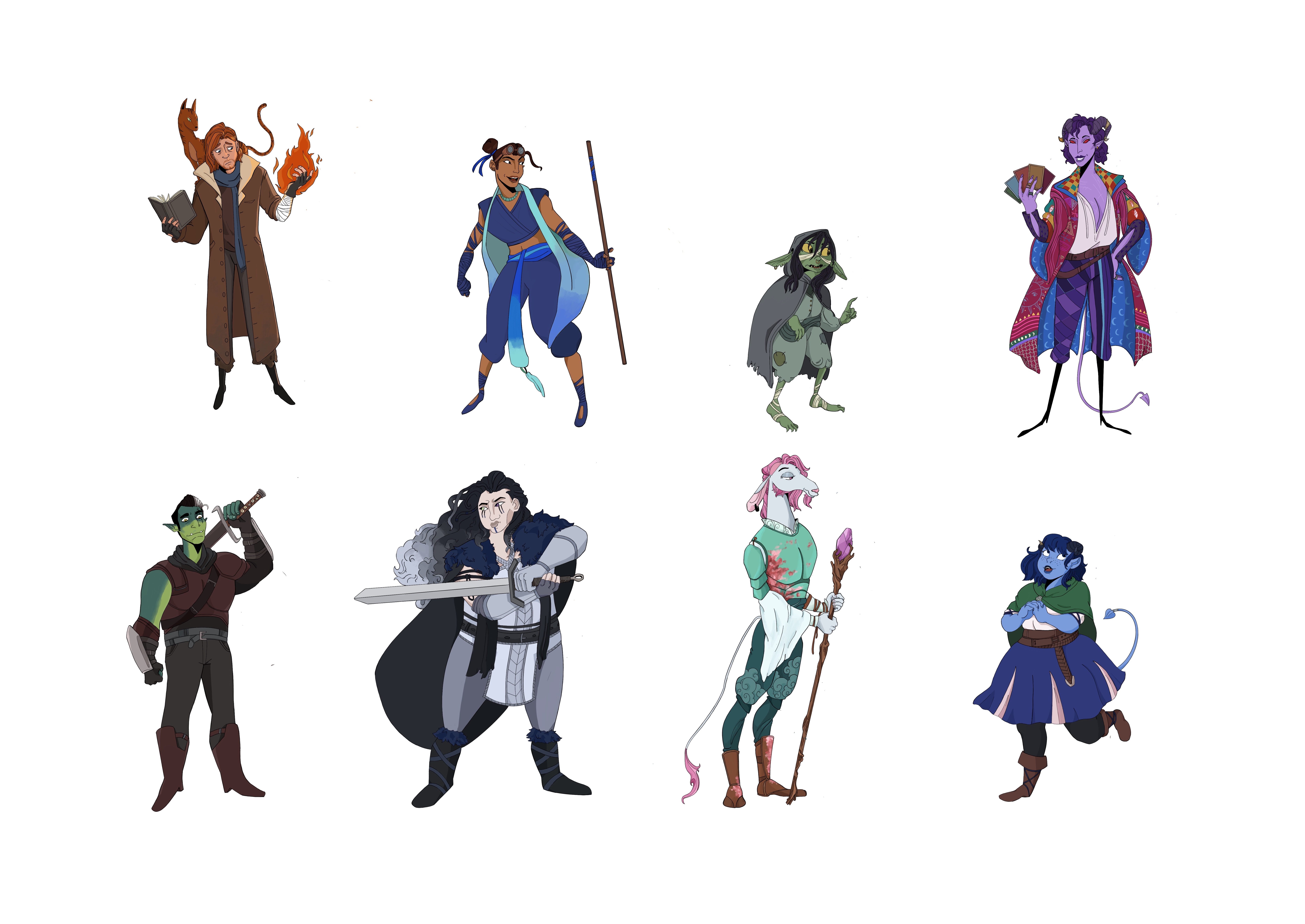 Critical Role 101 – Character Descriptions