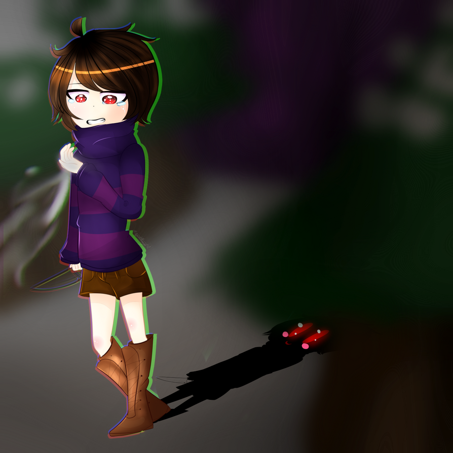 Frisk Getting Slaughtered Why.... /Frisk Undertale (Genocide) by GirlAngelDrawings on DeviantArt